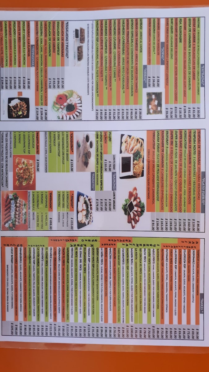 SUSHI YENS Menu - Image 4